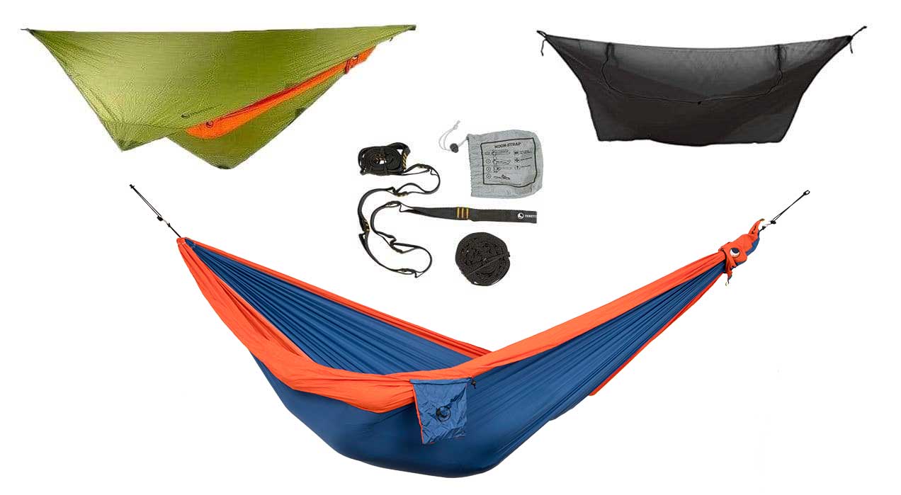 Trevennlig Deluxe-pakke - Sort myggnett