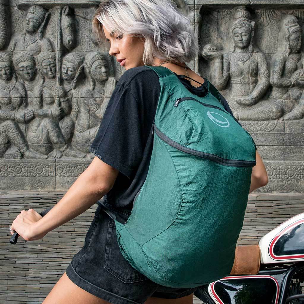 Ticket To The Moon Backpack Plus Grønn 25L