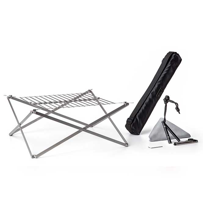 Wolf and Grizzly M1 Grill Kit med Fire Set