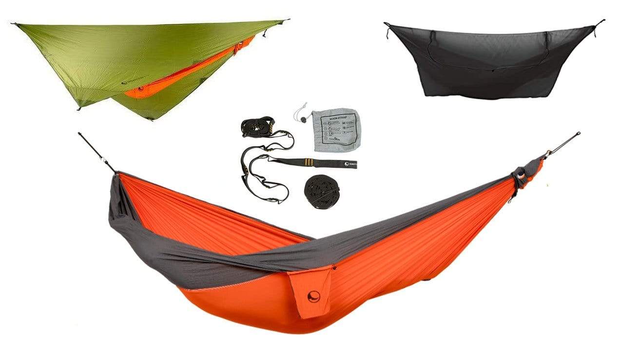 Trevennlig Deluxe-pakke - Sort myggnett