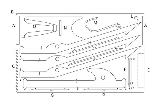 Bushcraft JV Survival Card