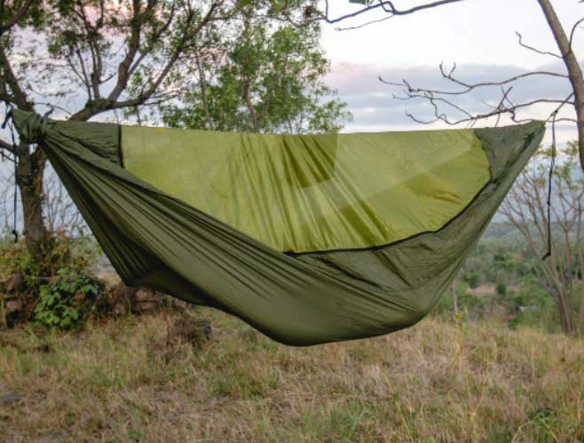Pro Original Hammock Grønn - med integrert myggnett