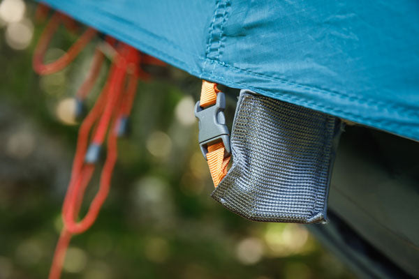 flying tent ocean view