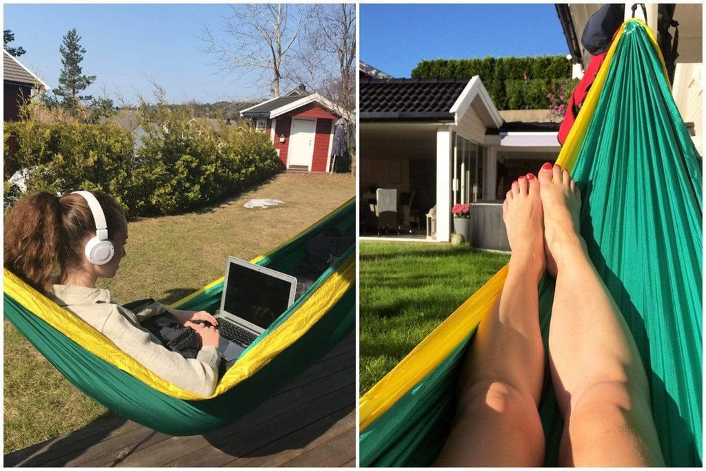 Heng køyen hvor som helst!