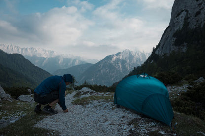 flying tent ocean view